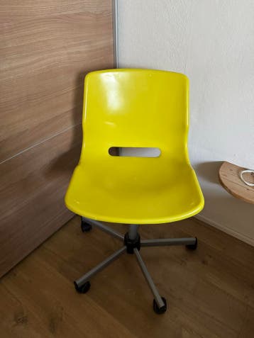 Gratis kinder bureaustoel - Geel