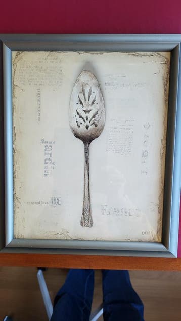 Set afbeeldingen lepel en vork