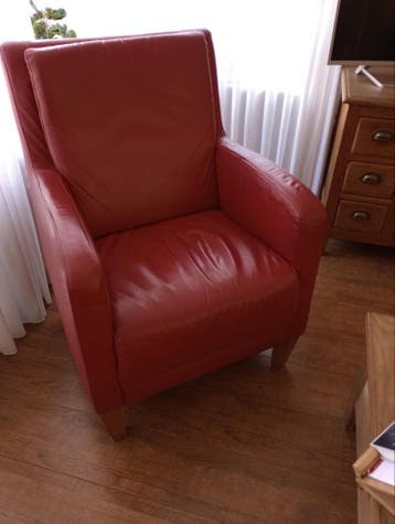 Rode stoel / fauteuil