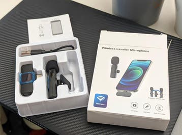 Smartphone Wireless Lavalier Mic Set USB-C
