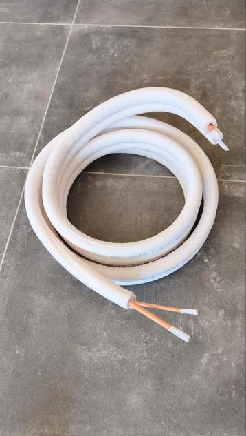 Airco leidingen diverse lengtes 1/4 - 3/8 en 1/4 - 1/2