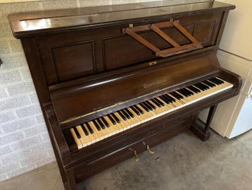 Gratis! Collard & Collard Piano - Vintage Bruine Piano