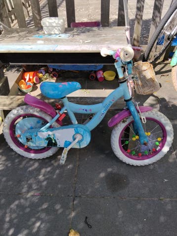 Gratis kinderfiets (Frozen) - Ophalen!