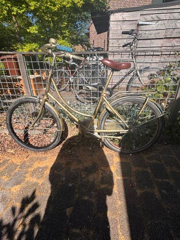 Gouden kinderfiets - Fietst prima!