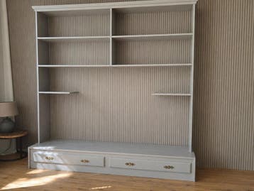 Handgemaakte Boeken/TV-kast