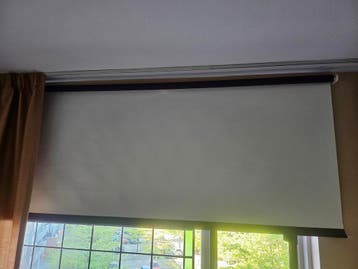 Rolgordijn 2 meter - Zonsverduistering Grijs/Paars
