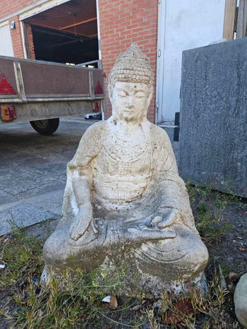 Gereserveerd! Gratis boeddha beeld voor in de tuin