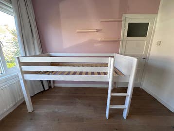 Halfhoog stapelbed Hoogslaper