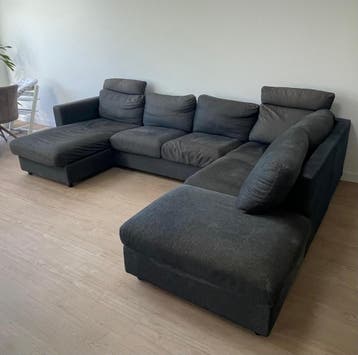 Ruime VIMLE IKEA Hoekbank - Gratis op te halen!