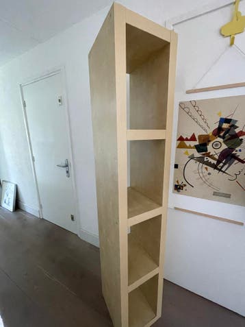 Ikea kast van licht hout