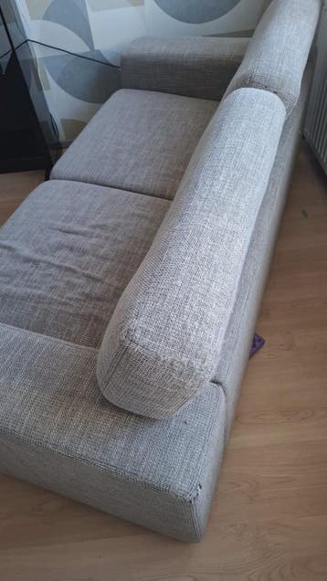 Tweepersoonsbankje voor studeer- of slaapkamer