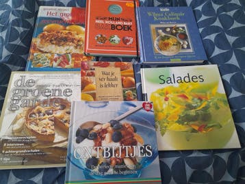 Diverse Kookboeken: Van Bakken tot Salades