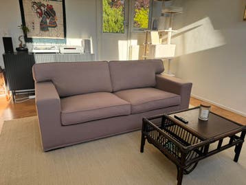 GRATIS ophalen vóór 8 mei Beige/Taupe 2,5 zits bank