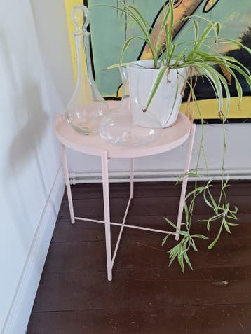 IKEA Gladom bijzettafel - Lichtroze