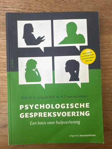 Boek Psychologische Gespreksvoering - Gratis af te halen