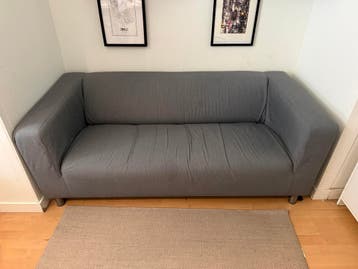 Ikea Klippan bank grijs