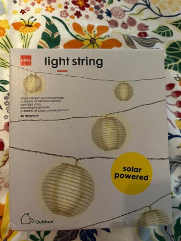 Lanpionslinger solar voor buiten - gratis