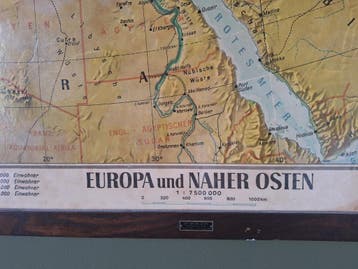 Oude landkaart Oost Europa