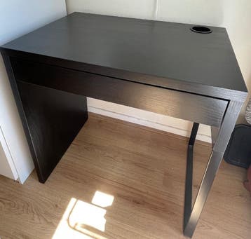 IKEA Micke bureau donkerbruin