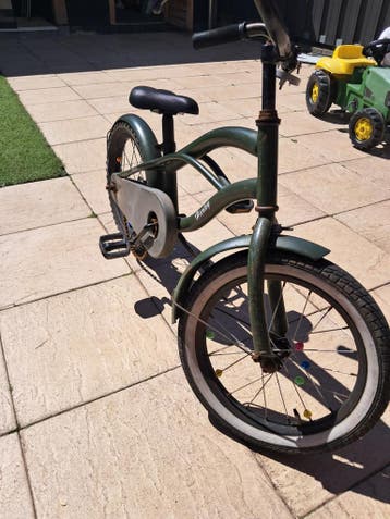 Gratis kinderfietsje - ketting eraf