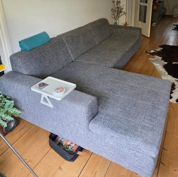 Gratis hoekbank + fauteuil – netjes, direct ophalen (spoed)