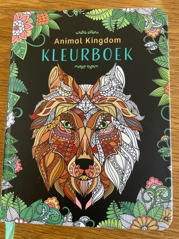 Animal Kingdom Kleurboek - Ontspanning en Creativiteit