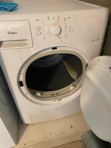 Whirlpool Condensdroger 6kg - Betrouwbaar en Compact