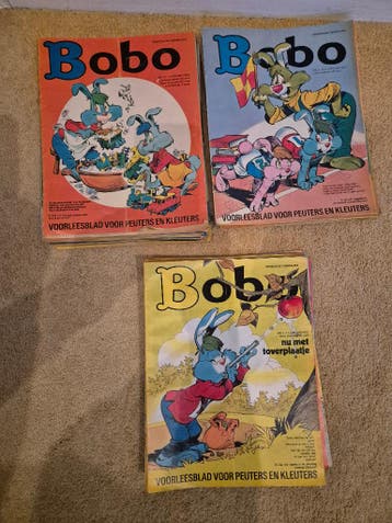 Bobo Retro kleutertijdschrift 1969 - 1972 gratis