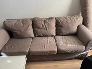 twee banken Comfortabel 3 zitplaatsen