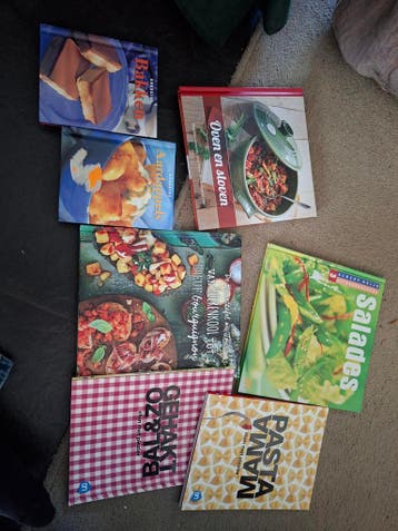 Diverse kookboeken, gratis
