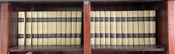 Complete set van Encyclopaedia Britannica uit 1963