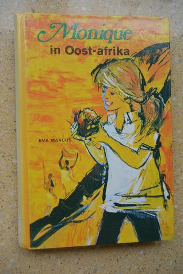 Monique in Oost-Afrika Eva Marcus Oud-kinderboek Gratis