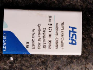 Batterij voor Nokia Lumia 630 - gratis
