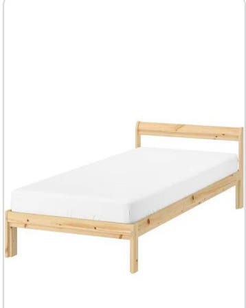 GRATIS Bedframe grenen incl verstelbare lattenbodem