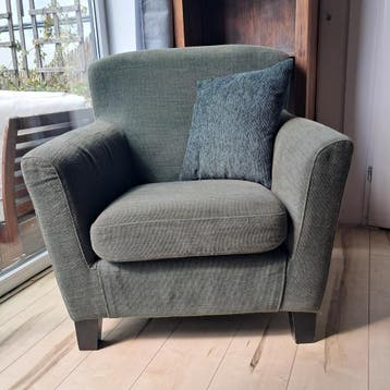 Groene fauteuil