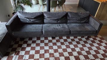 Woood rodeo 3-zits bank + hocker
