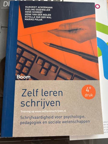 Gratis: Zelf leren schrijven (4e druk) - Studieboek