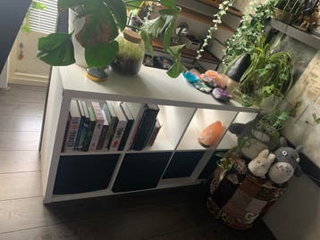 IKEA kallax wit + bakken