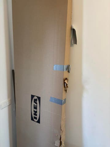 Gratis - Witte IKEA Metod inbouwkast