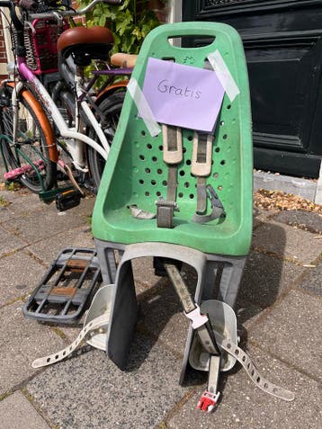 Yepp achterzitje inclusief adapter - Gratis af te halen