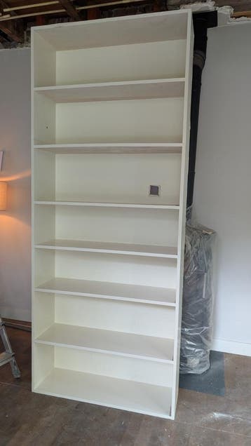Inbouw/Boekenkast 232x95x30cm