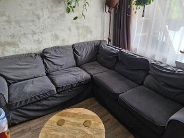 IKEA Ektorp Hoekbank - Donkergrijs