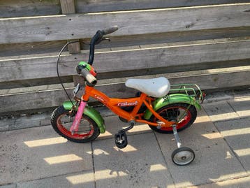 Kinderfiets Raket Star+ 12 inch met zijwieltjes