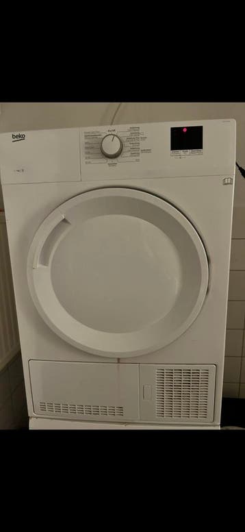 Beko wasdroger DC 7230 BX - wordt niet warm