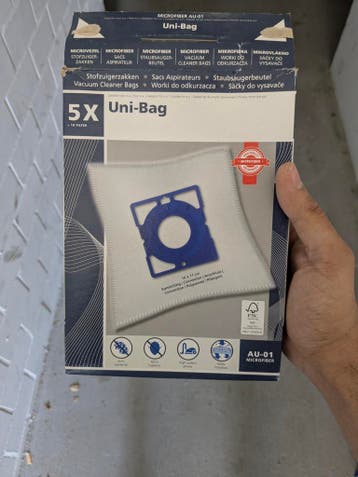 Uni-Bag Microfiber Stofzuigerzakken AU-01 (4 stuks + filter)