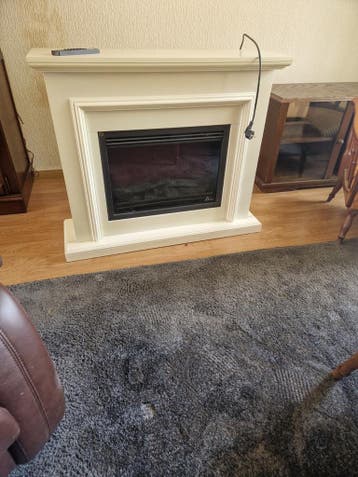 Elektrische haard met afstandsbediening living flame