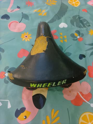 Wheeler fietszadel - Gebruikt