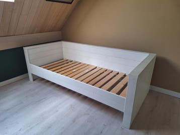 Woood Bedbank Dennis - Eenpersoonsbed 90x200 cm