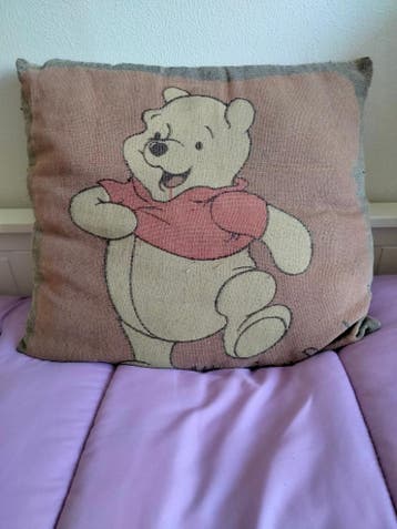 Vintage Pooh kussen