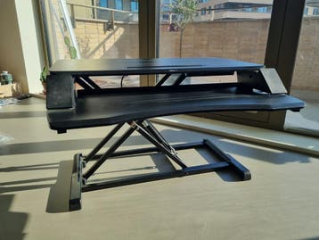 Zit/Sta Bureau Opzetstuk - Ergonomisch & Verstelbaar